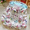Kid Baby Girls Coat Spring Cotton  Flowers Dot Jacket Cardigan