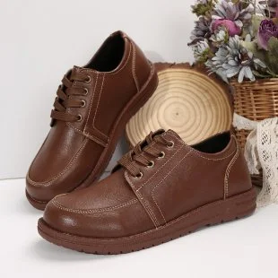 Uveng Uveng Small Leather Shoes Women's College Style Retro Dress Mary Jane Women's Shoes New Spring And Autumn Single Shoes Women