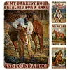 4pcs - Cowboy - Vintage Metal Signs(8*12Inch)