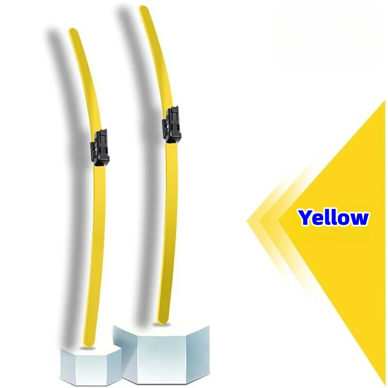 Car brand customized color boneless wipers