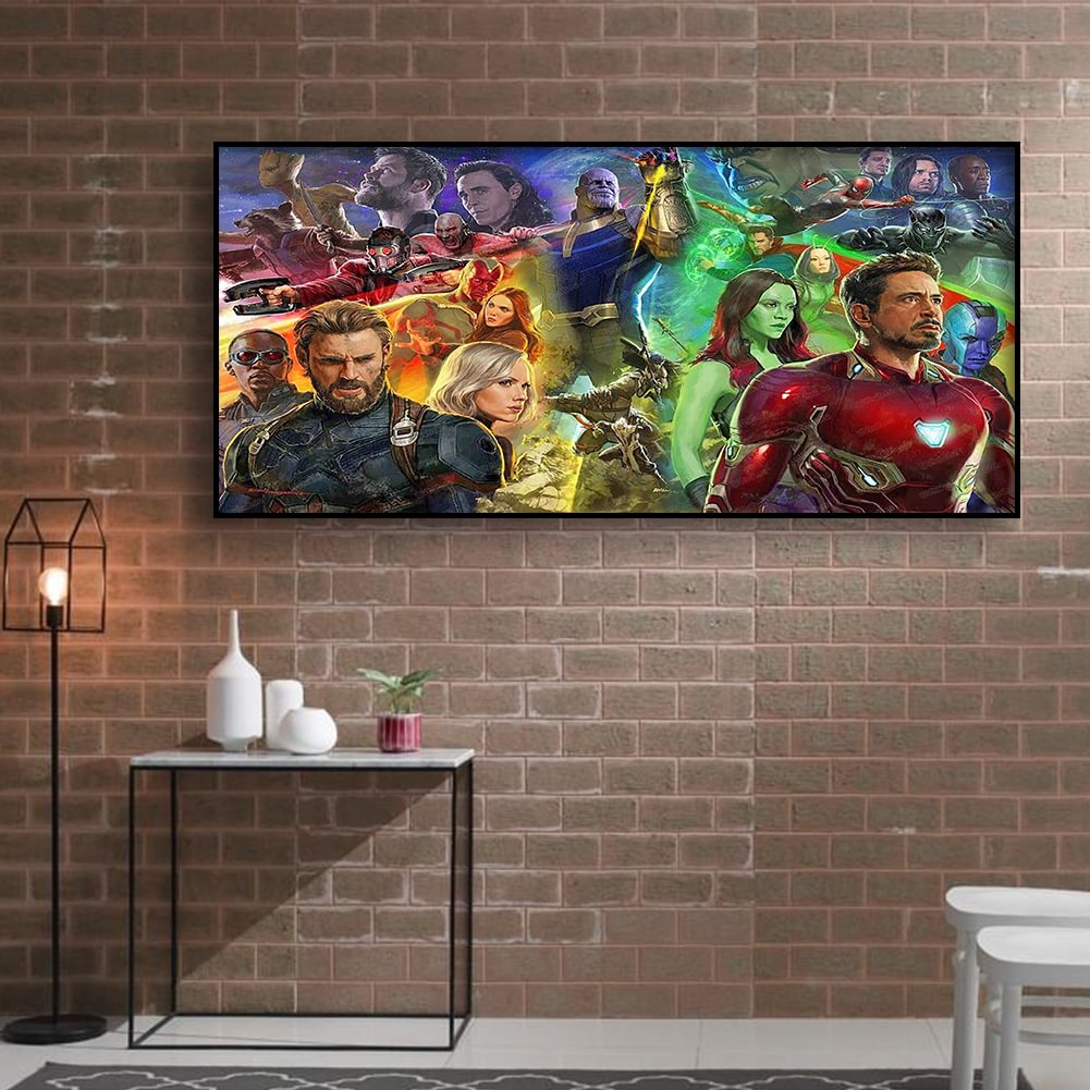 Super Hero - Full Round Diamond Painting(80*40cm)