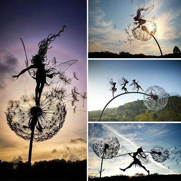 Best Garden Decoration-Naughty Fairies Dancing、、sdecorshop