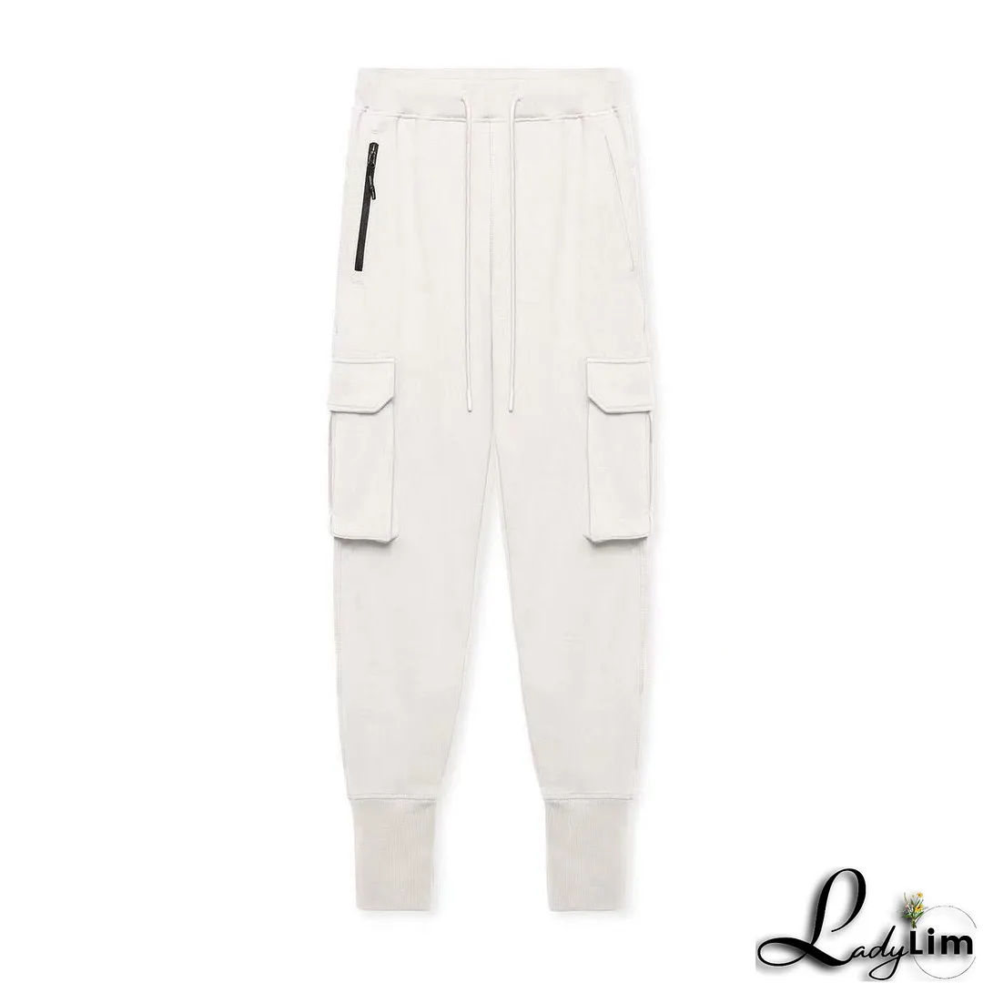 Men's Trend Fashionable Cargo Pants Slim Fit Multi-pocket