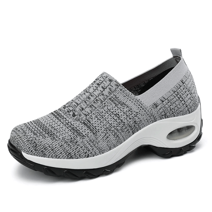 Women's Orthopedic Sneakers, Cushion Platform Diabetic Walking Shoes Slip  On HOT