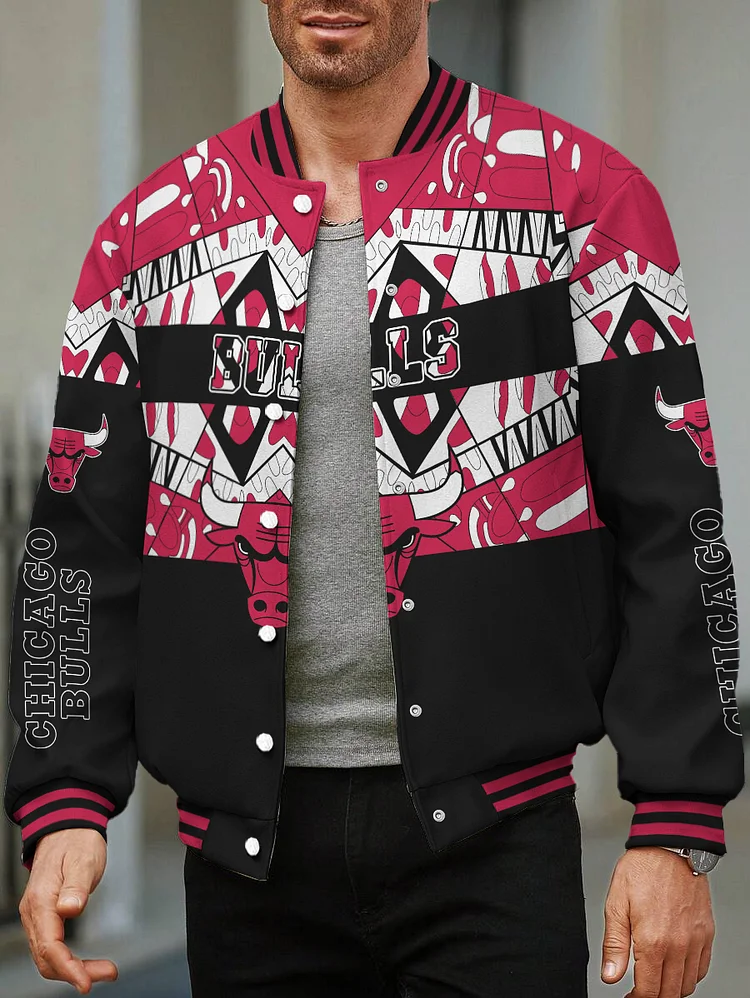 Chicago Bulls Limited Edition Full-Snap Casual Jacket