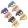 Cross-Stitch Tools Retro Adjustable Thimble Non-Slip Hand Sewing Thimble Ring