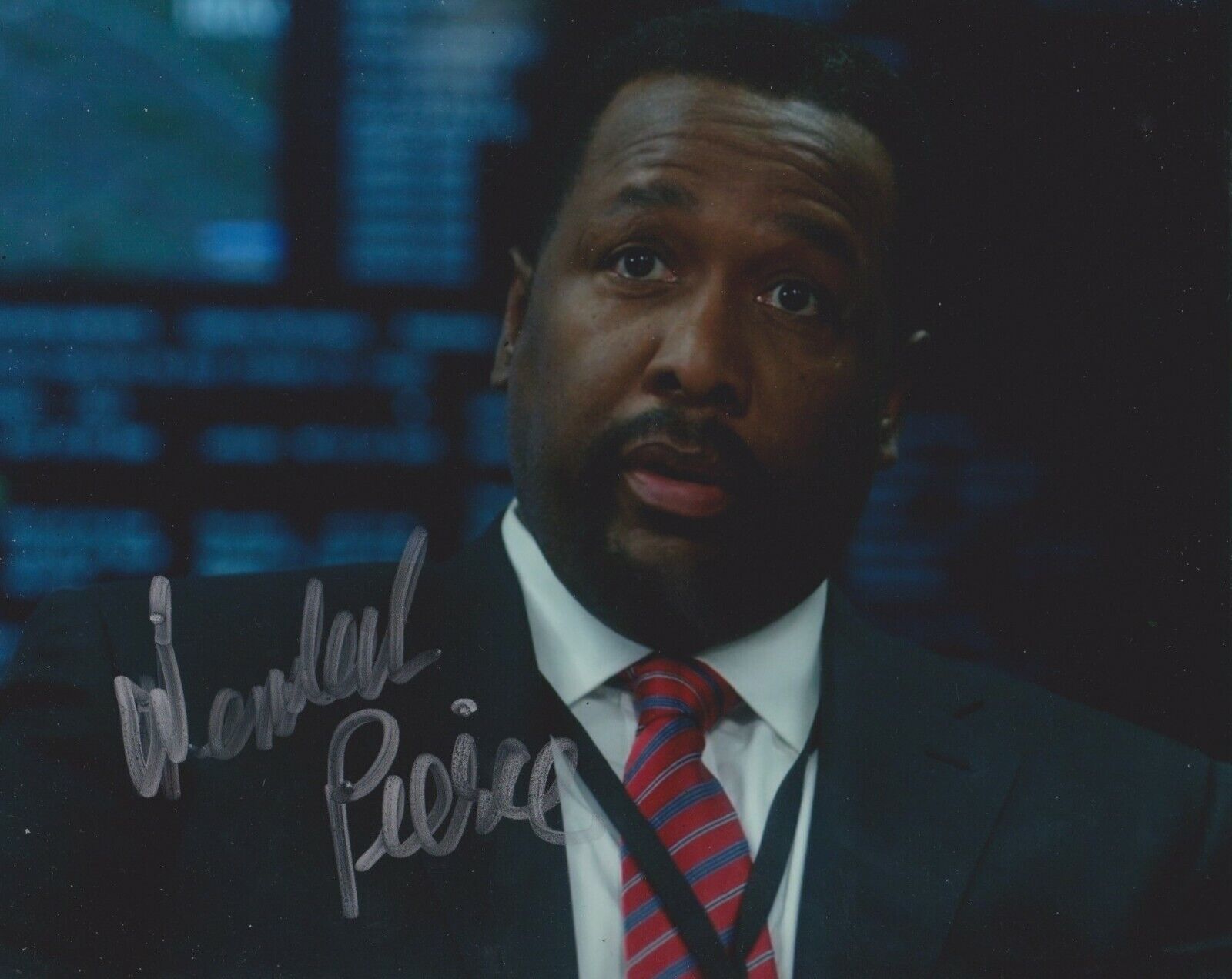 Wendell Pierce Signed Jack Ryan 10x8 Photo Poster painting AFTAL