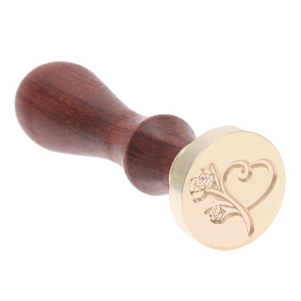 

DIY Sealing Wax with Wood Handle - Wax Seal Stamp, 501 Original