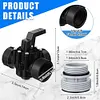 3 Way Diverter Valve Reliable and Adjustable Hose Conversion Kit for Replacement
