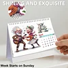 2026 Grandma DIY Diamond Painting Paper Desk Calendar for Home Living Room