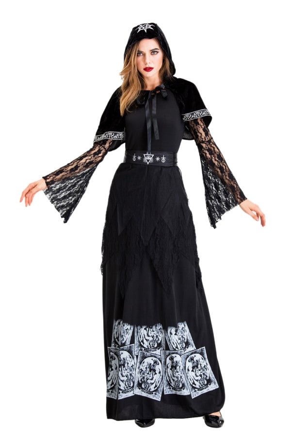 Adult Medieval Enchantress Costume-elleschic