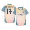 DE BRUYNE #17 Manchester City Fourth Away Authentic Soccer Jersey 2024/25 &ndash; Definitely City