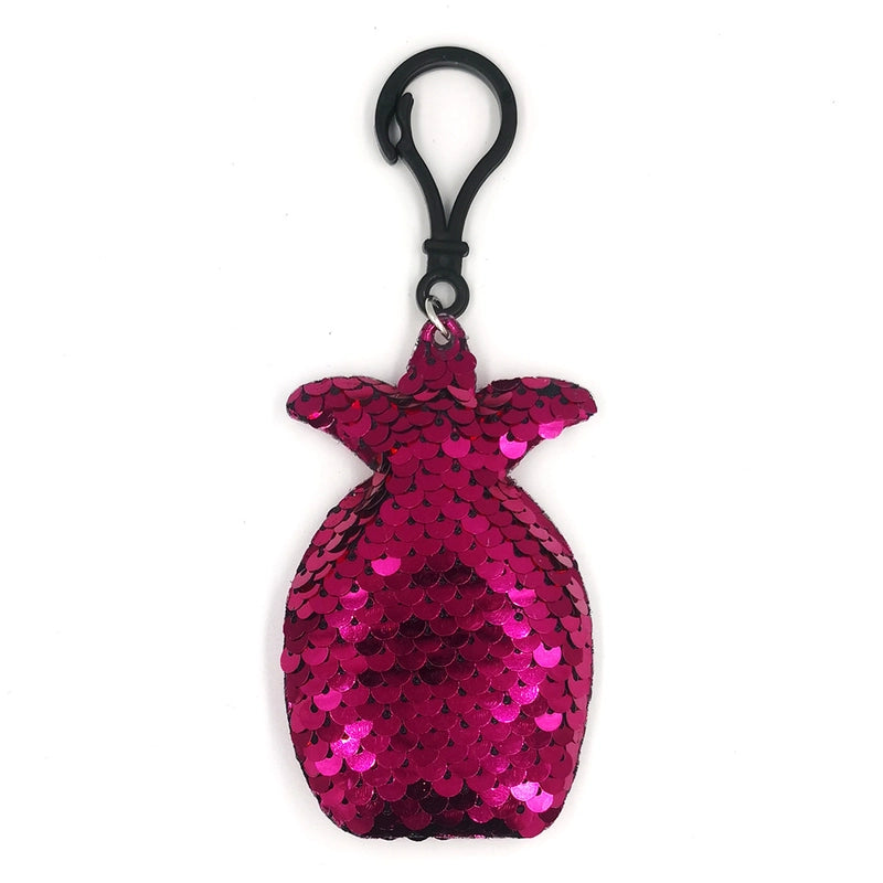 Reflective Sequin Keychain Fashion Cartoon Animal Pendant Bag Pendant