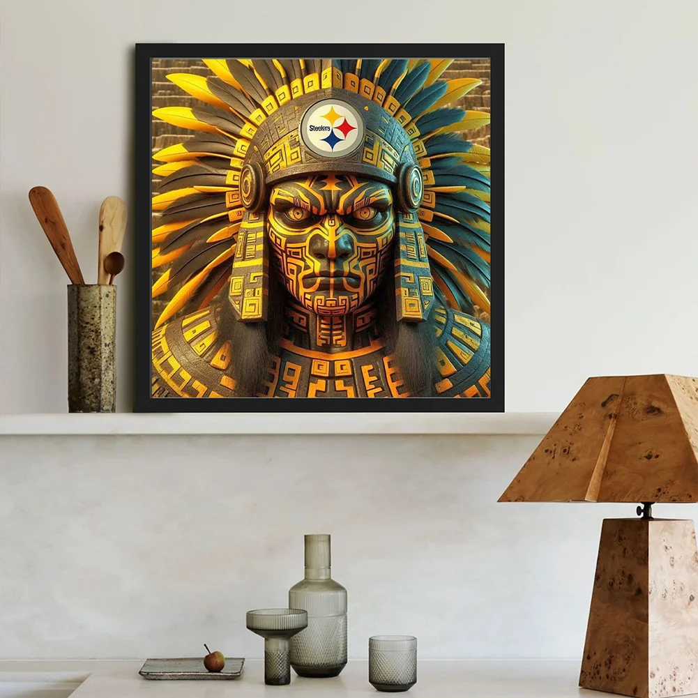 Diamond Painting - Full Round Drill - Pittsburgh Steelers(Canvas|40*40cm)
