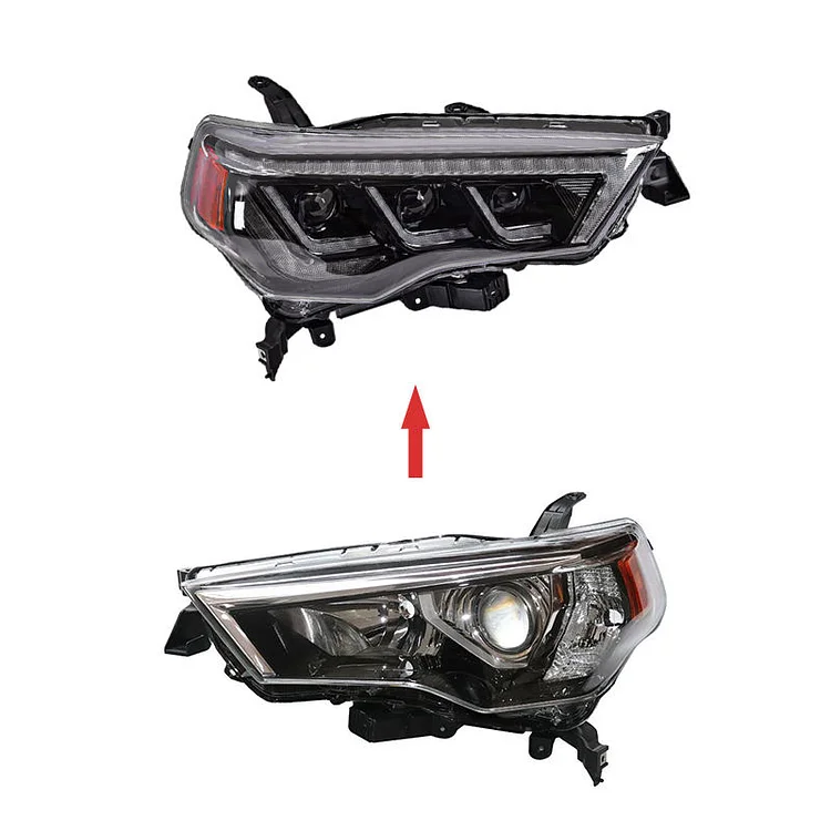 Upgrade LED head light head lamp for Toyota 4 runner 4runner headlight assembly 2014-2022 headlamp ASSEMBLY SET ITN Auto