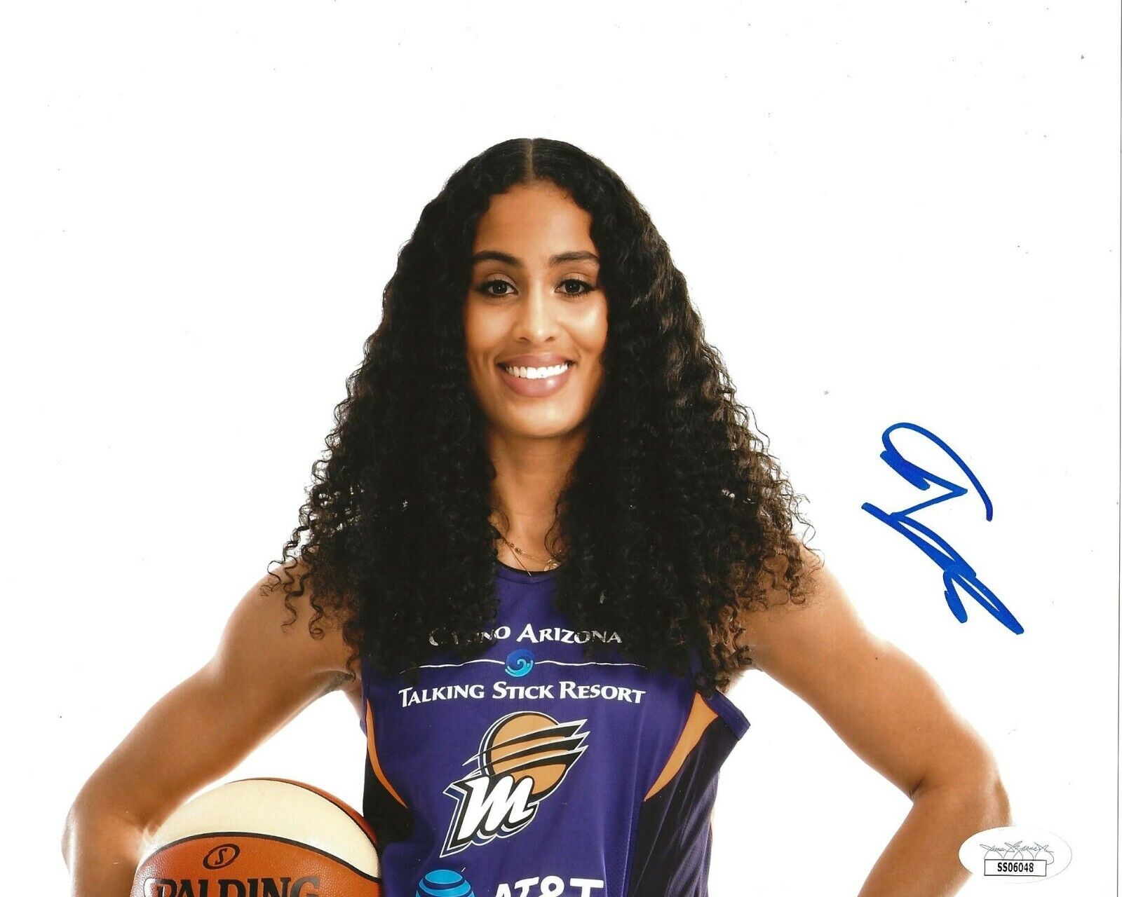 Skylar Diggins signed Phoenix Mercury 8x10 Photo Poster painting autographed JSA