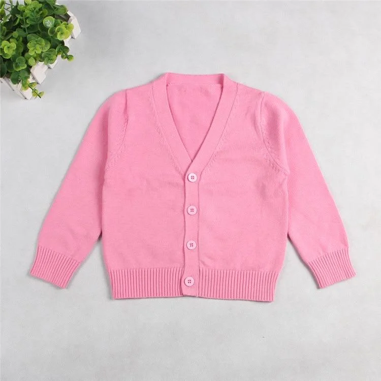 Brand Cotton Baby Girls Cardigan Children Sweatercoat Kids Sweater Baby Jacket Girl Outwear Autumn Coat Clothes Toddler