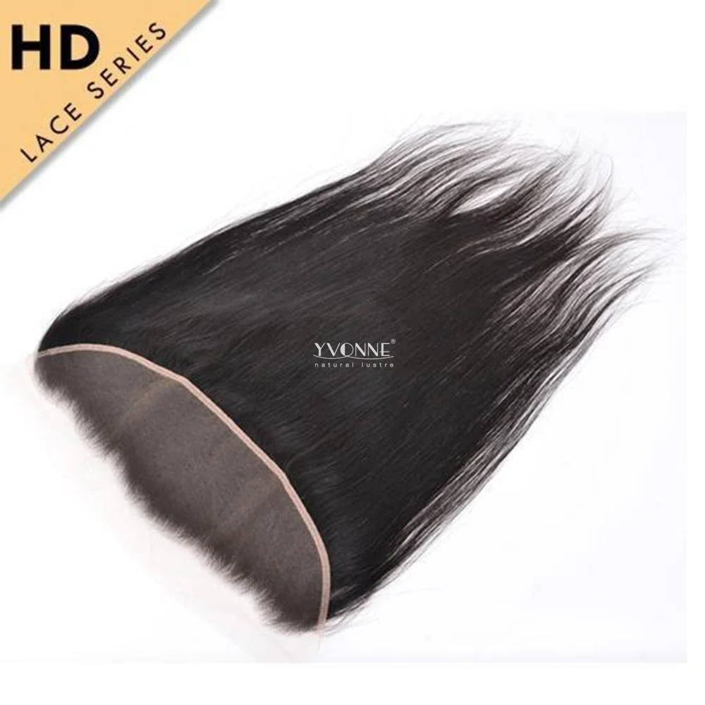 Yvonne HD Lace Frontal 13*4 Natural Straight HD Swiss Lace Frontal Virgin Hair With Baby Hair 