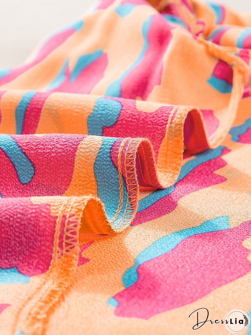 Casual Ruffle Sleeve Blouse