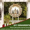 Diamond Painting Christmas Ornament Church Sun Ornament Window 7.87x7.87in