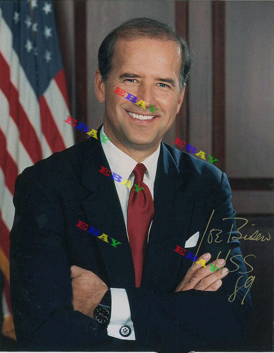 Joe Biden Autographed Signed 8x10 Photo Poster painting Reprint