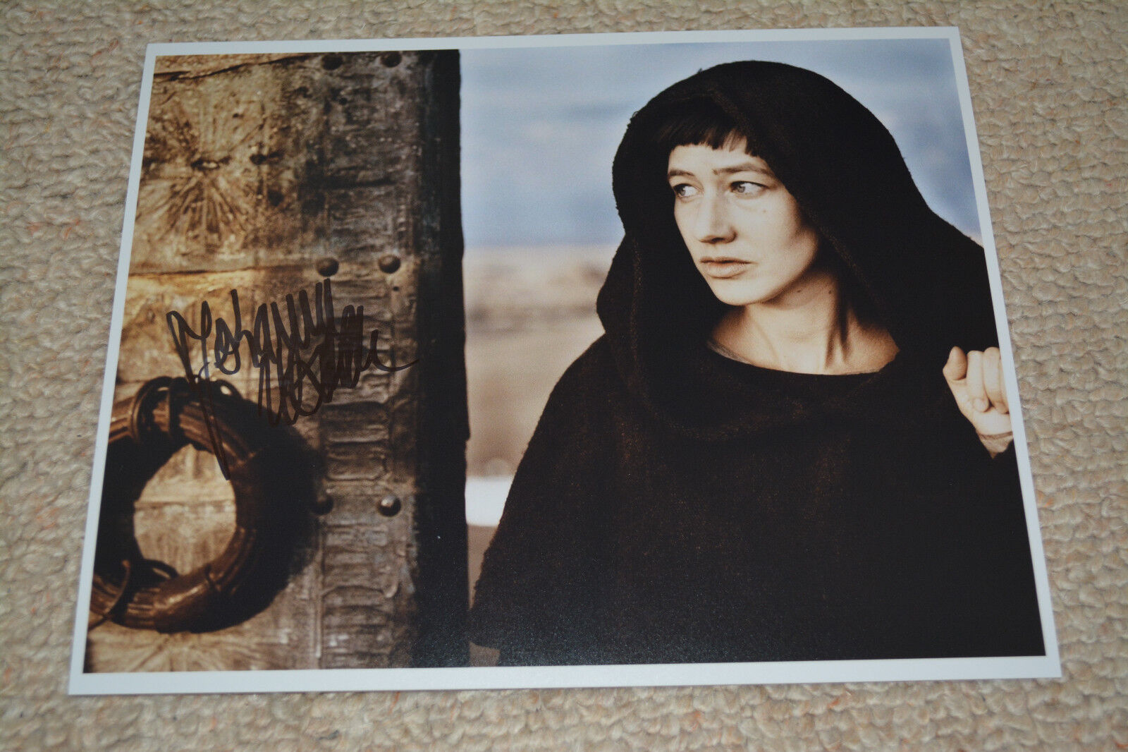 JOHANNA WOKALEK signed autograph 8x10 20x25 cm In Person POPE JOAN