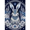 (US Local)Rabbit -11CT Stamped Cross Stitch Kit(40x60cm)