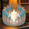 Mandala - 5d DIY Handwerk Kerzenhalter