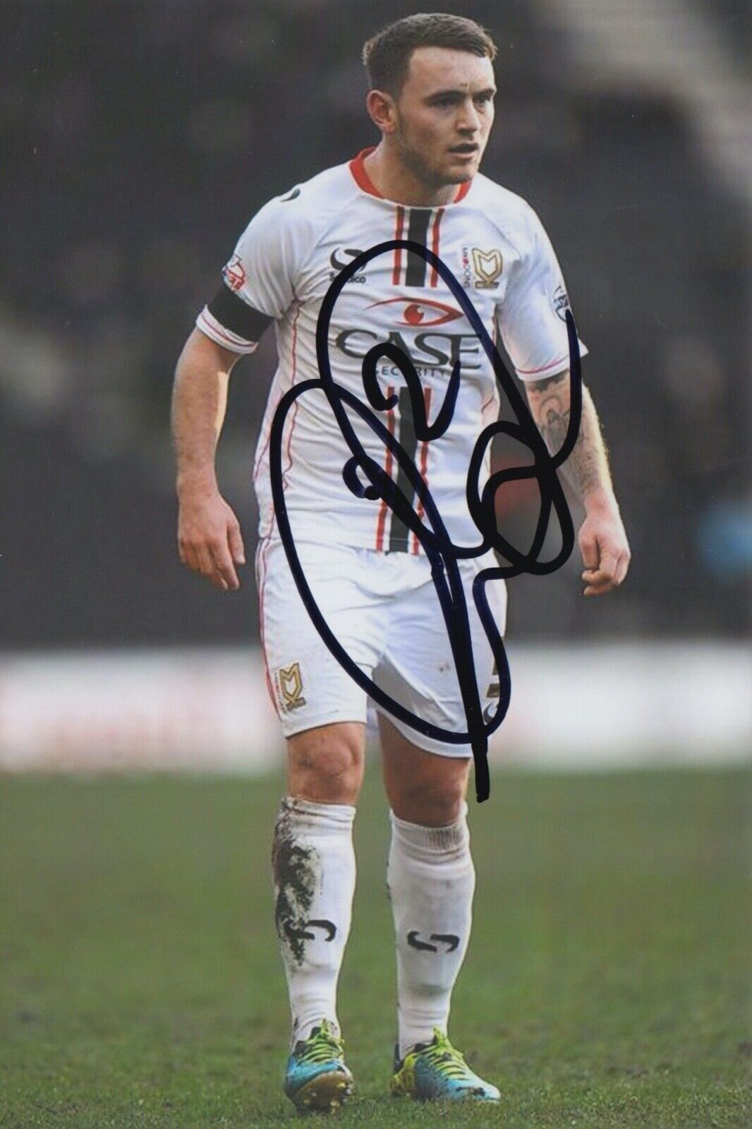 LEE HODSON HAND SIGNED 6X4 Photo Poster painting - FOOTBALL AUTOGRAPH - MK DONS 2.