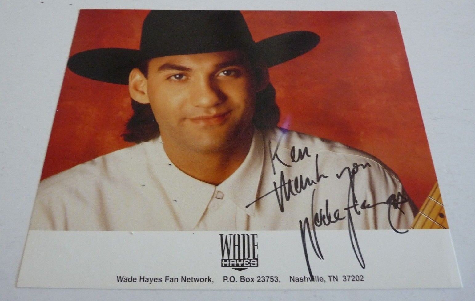 Wade Hayes Signed Autographed 8x10 Photo Poster painting PSA or BAS Guaranteed