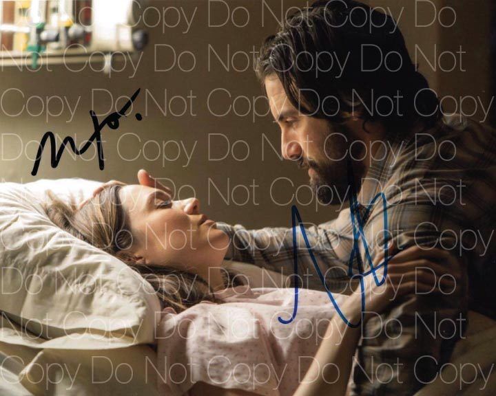 This Is Us signed Photo Poster painting Moore Ventimiglia 8X10 poster picture autograph RP 3