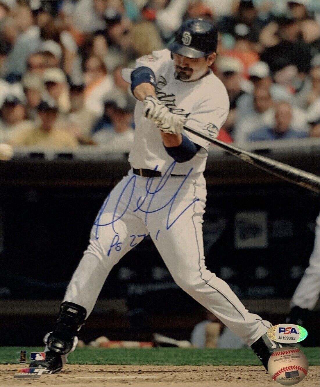 Adrian Gonzalez Signed San Diego Padres 8x10 Photo Poster painting PSA AH99393