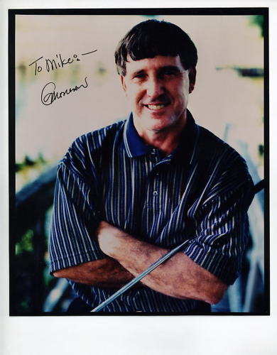 Gil Morgan Golf Autographed Signed 8 x 9 1/4 Photo Poster painting