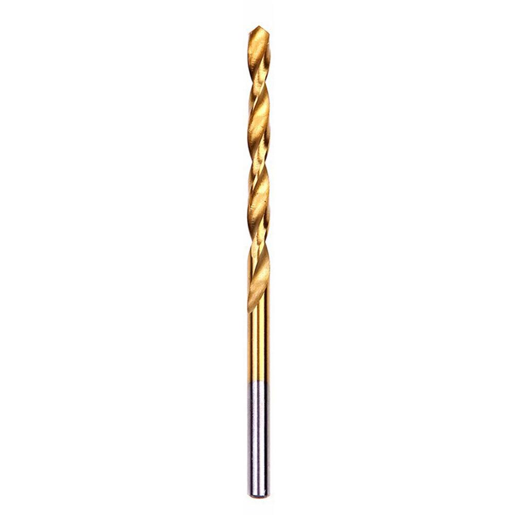 

50Pcs Titanium Coated HSS High Speed Steel Drill Bit Set Tool, 501 Original