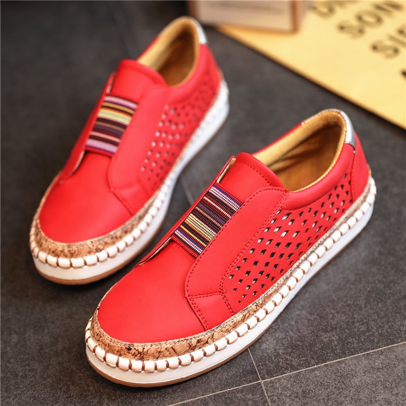 women slip on sneakers shallow loafers vulcanized shoes