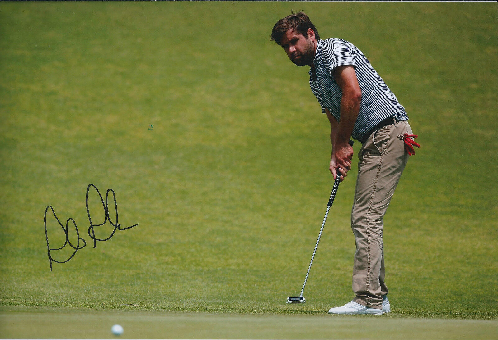 Robert Rock SIGNED Autograph 12x8 Photo Poster painting AFTAL COA Golf South African Open 2014