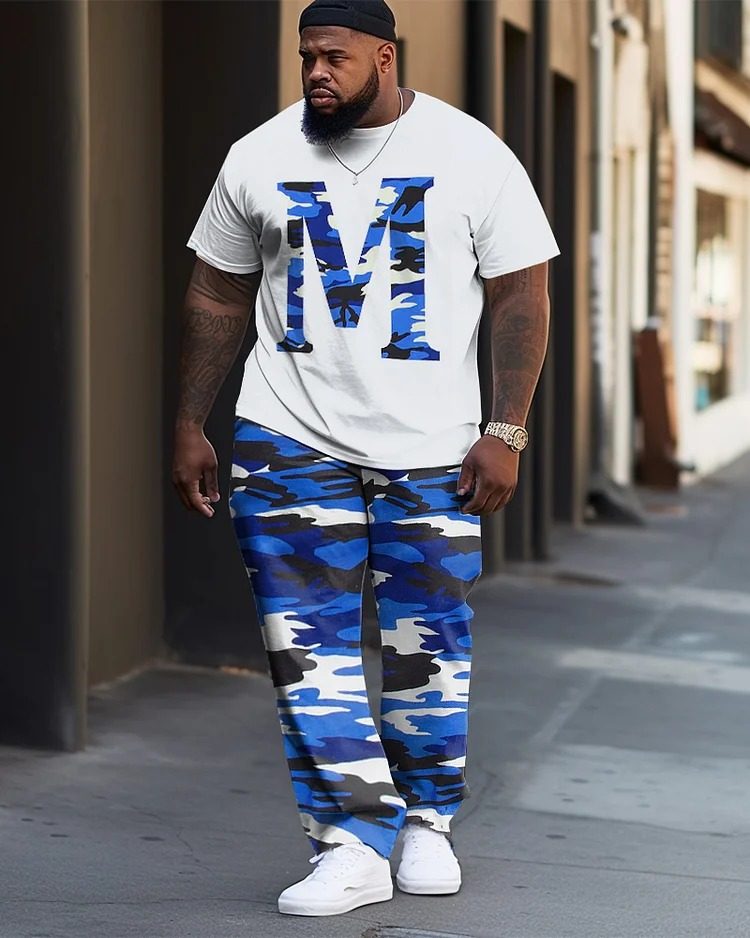 big and tall two-piece sets