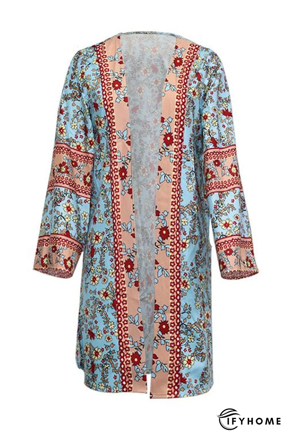 Boho Print Loose Cardigan | IFYHOME