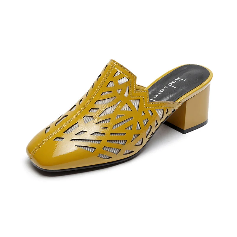 Budgetg Women's Sandals 2021 Fashion Sequins Open Toe Flops Korean Version Temperament Slipper Women Work Shoes
