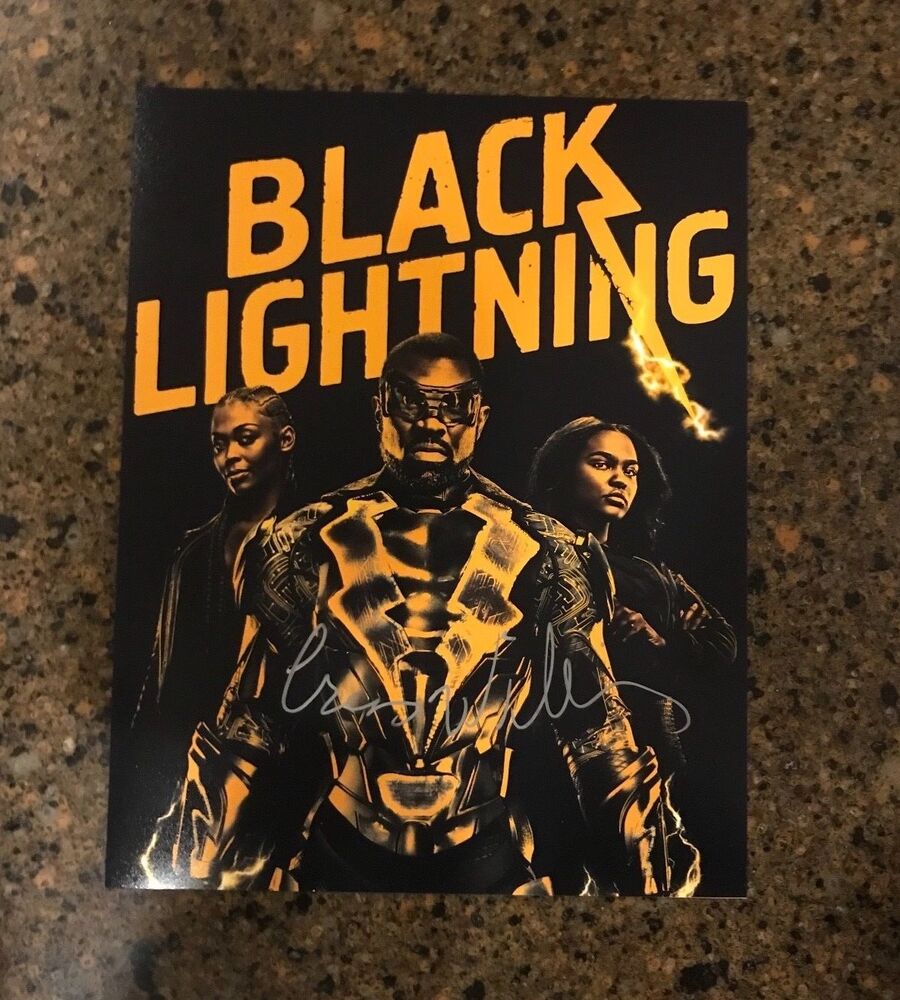 * CRESS WILLIAMS * signed autographed 11x14 Photo Poster painting * BLACK LIGHTNING * 2