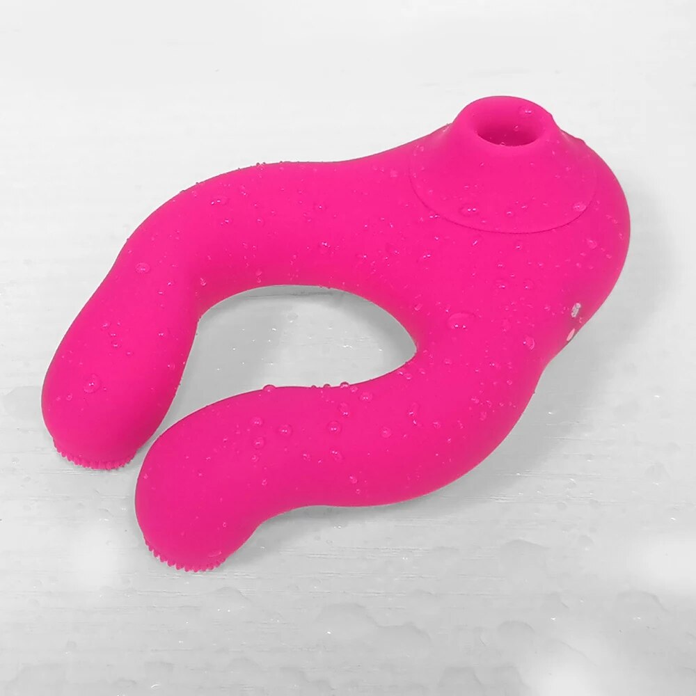 Vibrating Cock Ring for Couples, Clit Stimulator Delay Ejaculation Sex Toy