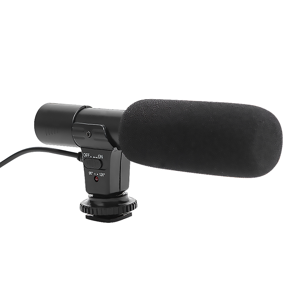 

Mic-01 Professional External Stereo Digital Vlog HD Video Camera Microphone, 501 Original