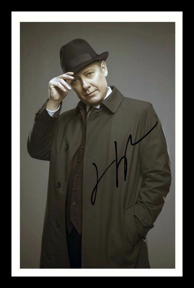 James Spader - The Blacklist Autograph Signed & Framed Photo Poster painting 3