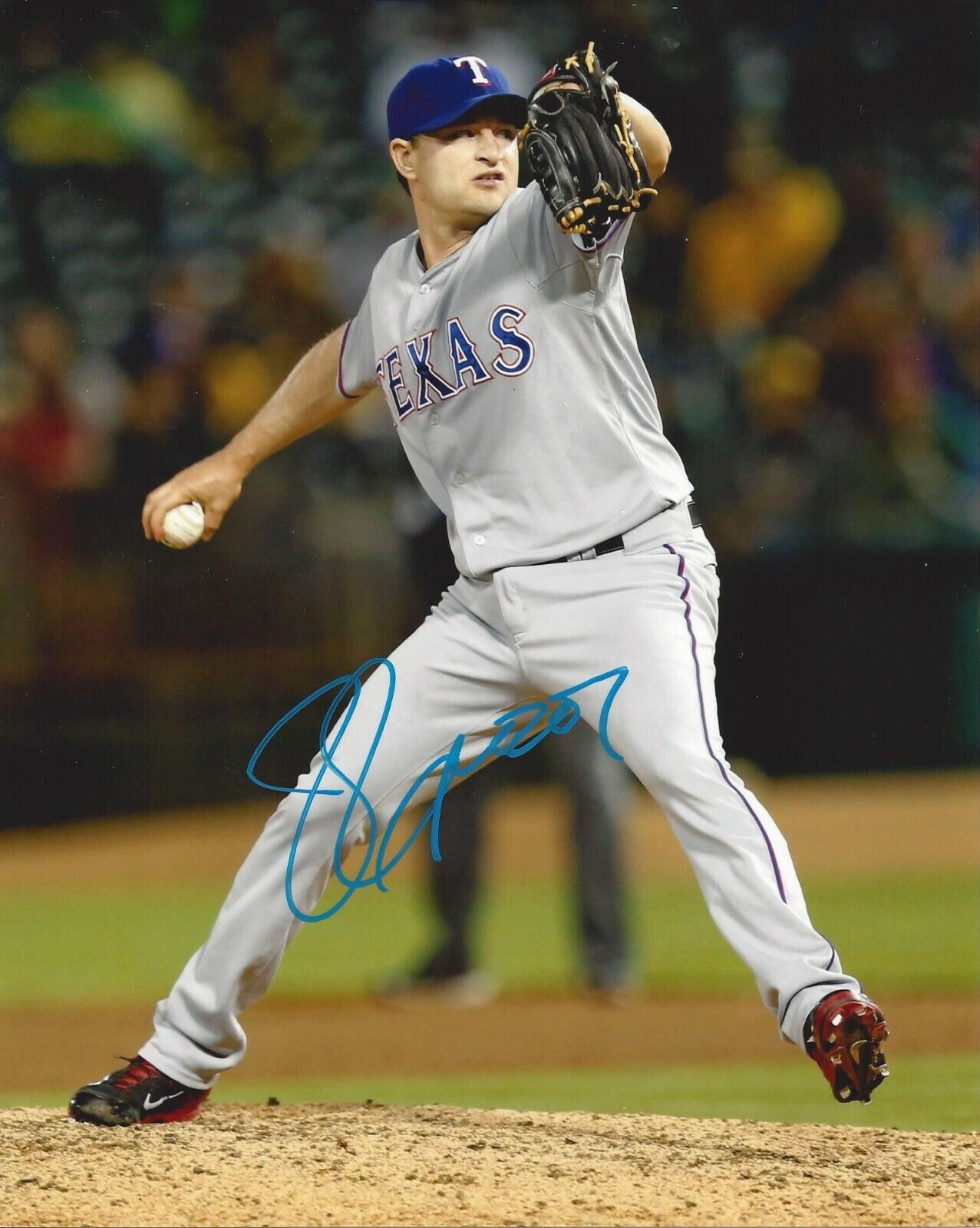 Jason Frasor Autographed 8x10 Texas Rangers#S673