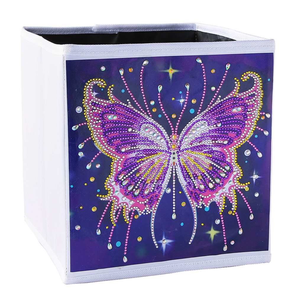 

Painting Folding Storage Container Box-DIY Creative Diamond Storage Box, 501 Original