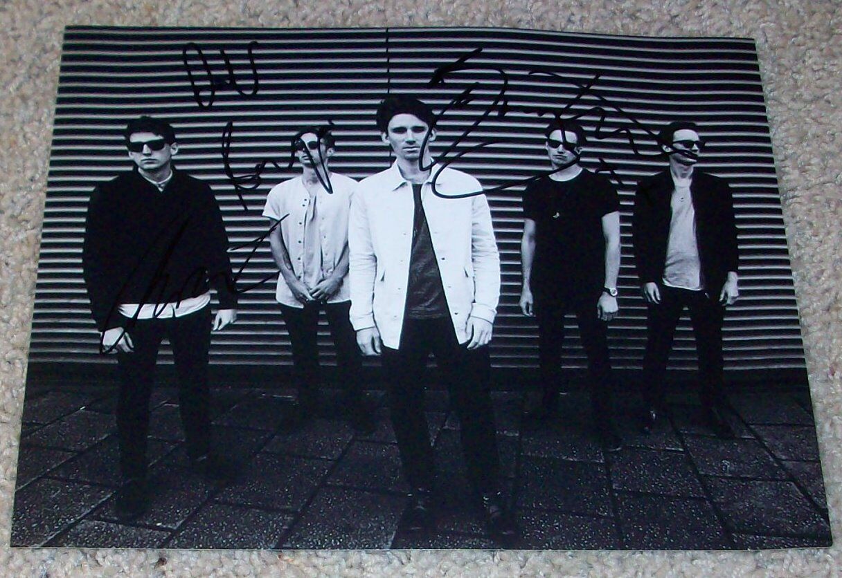 COASTS GROUP SIGNED AUTOGRAPH 8x10 Photo Poster painting BAND B w/PROOF CHRIS CAINES +4