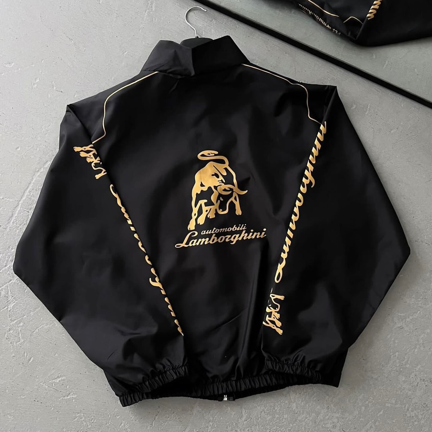 Unisex Classic Team Logo Retro Racing Jacket