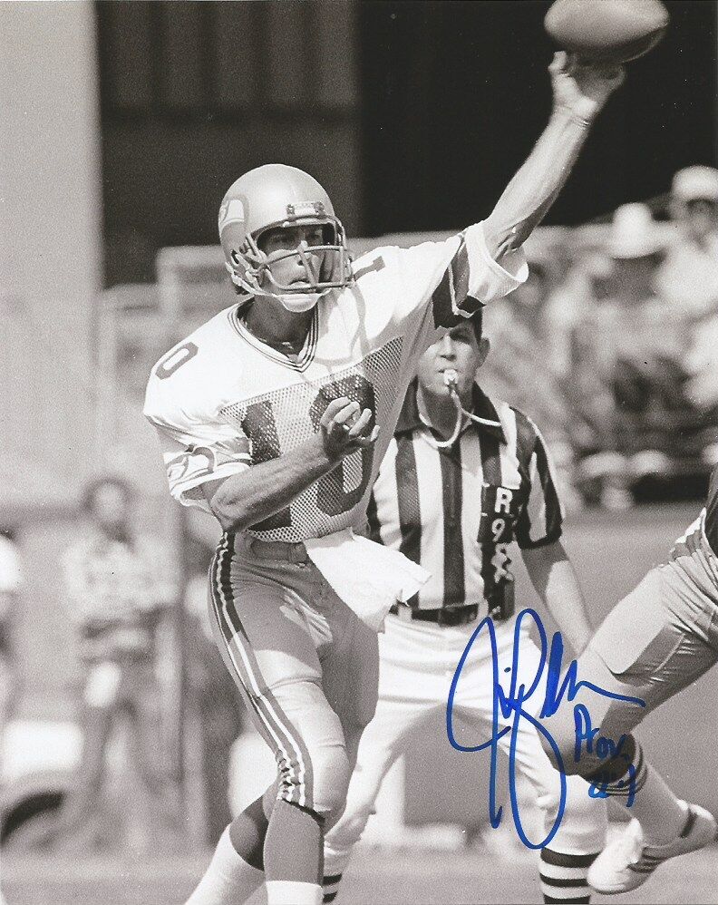 Seattle Seahawks Jim Zorn Autographed Signed 8x10 Photo Poster painting COA