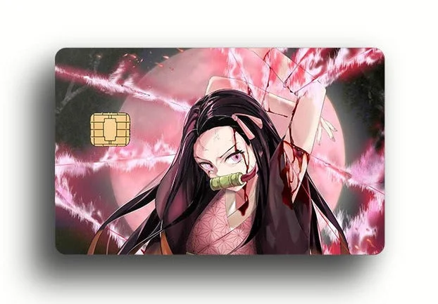 Nezuko Credit Card Sticker（Buy 2 Get 2 Free）