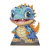 Diamond Painting Wooden Dragon Baby Desktop Ornament Diamond Table Decor